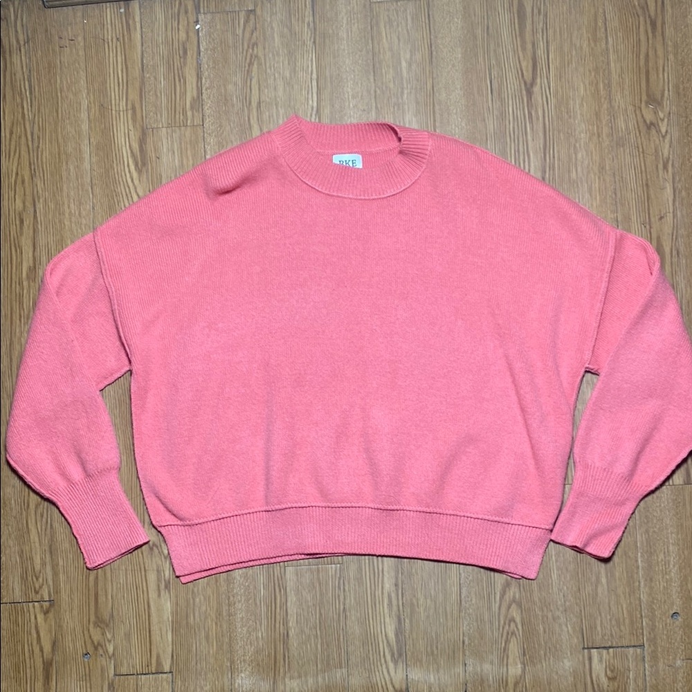 BKE Coral Crewneck Sweater